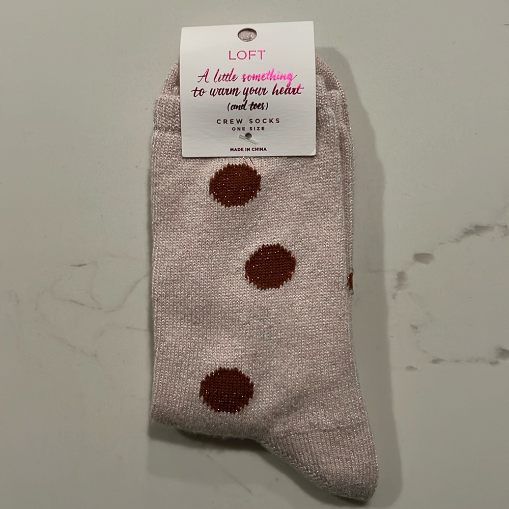 LOFT - Crew Socks NWT